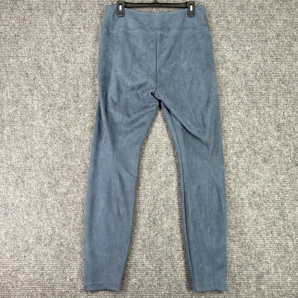 White House Black‎ Market Runway Legging Womens 14L Faux Suede Stretch Work Wear - Picture 6 of 11